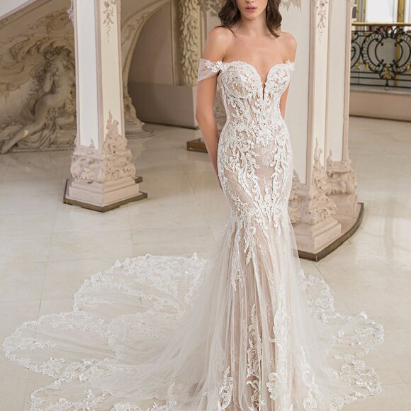 ELYSEE BRIDAL CLEOPATRE GOWN - Picture 3 of 4